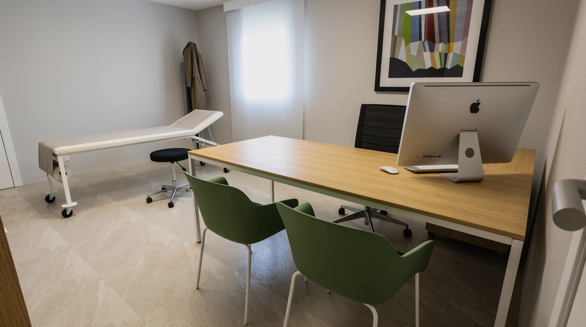 Studio medico — render indicativo